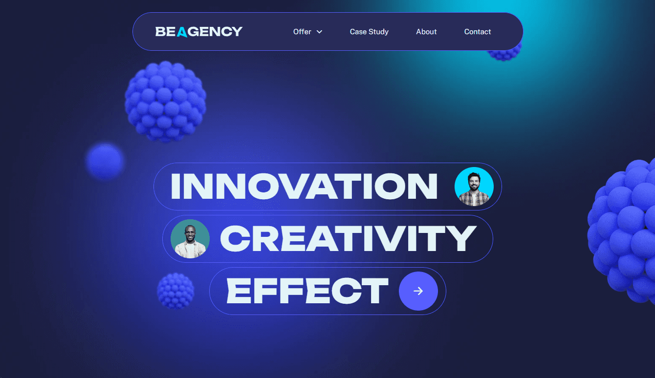 Screenshot 1 - Sito Vetrina