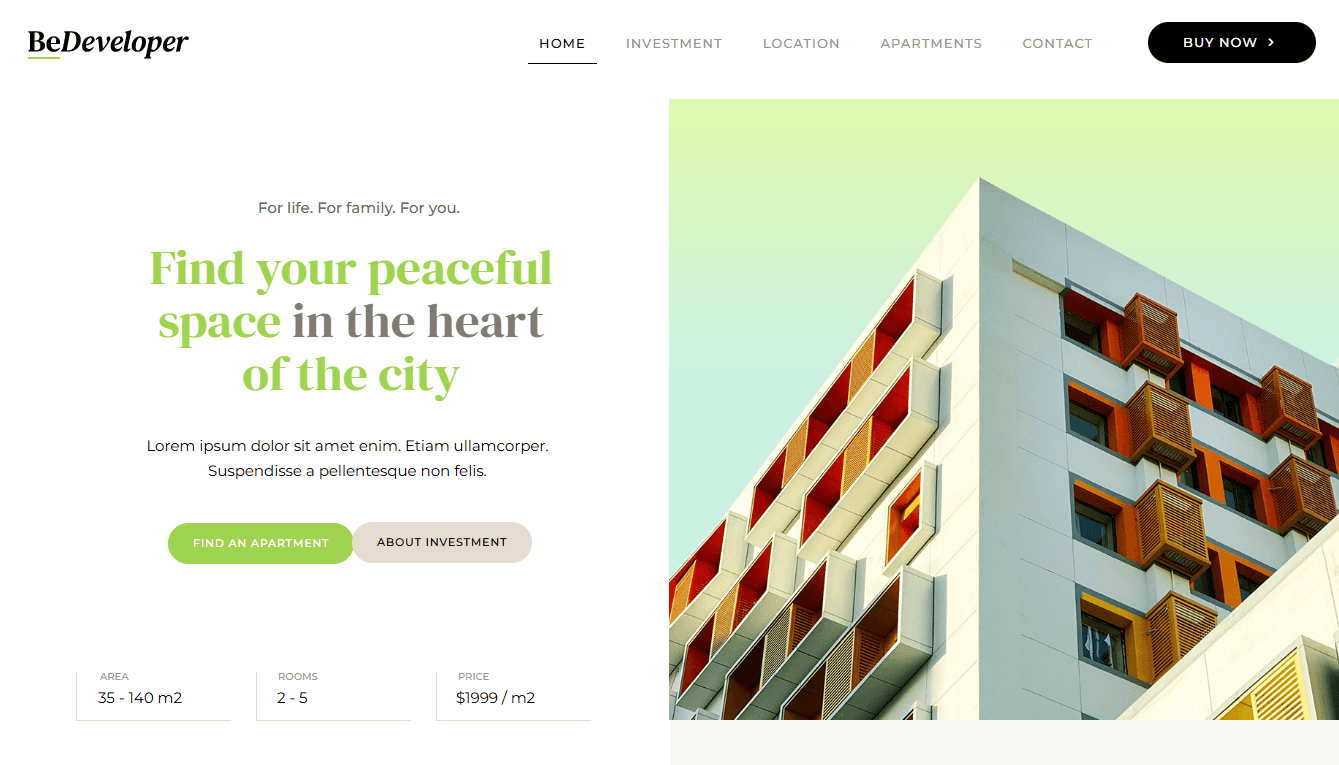 Screenshot 3 - Siti Web per Agenzie Immobiliari