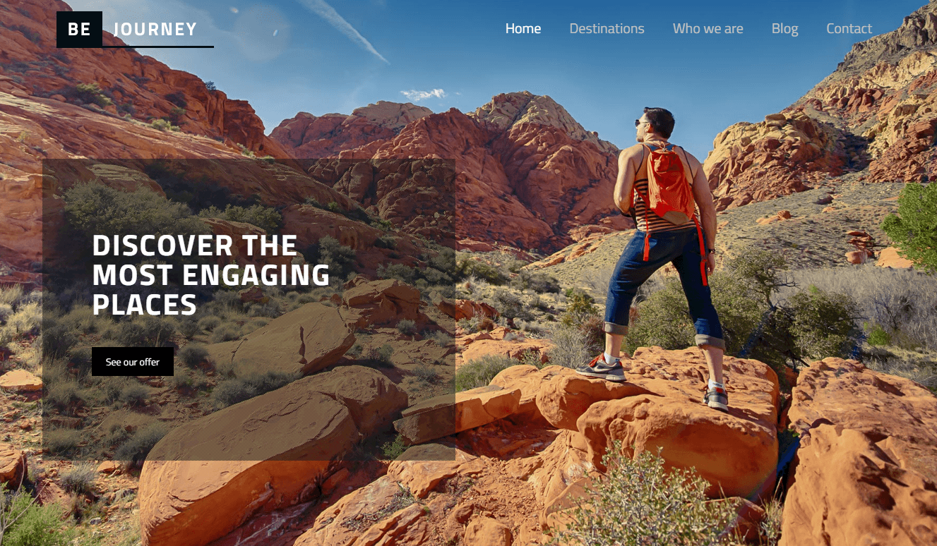 Screenshot 5 - Siti Web per Agenzie Viaggi