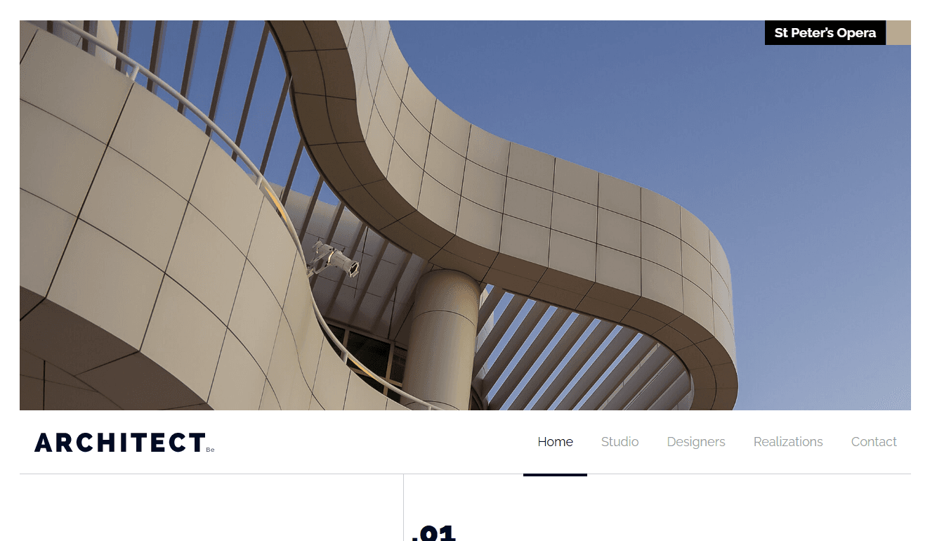 Screenshot 6 - Siti Web per Architetti