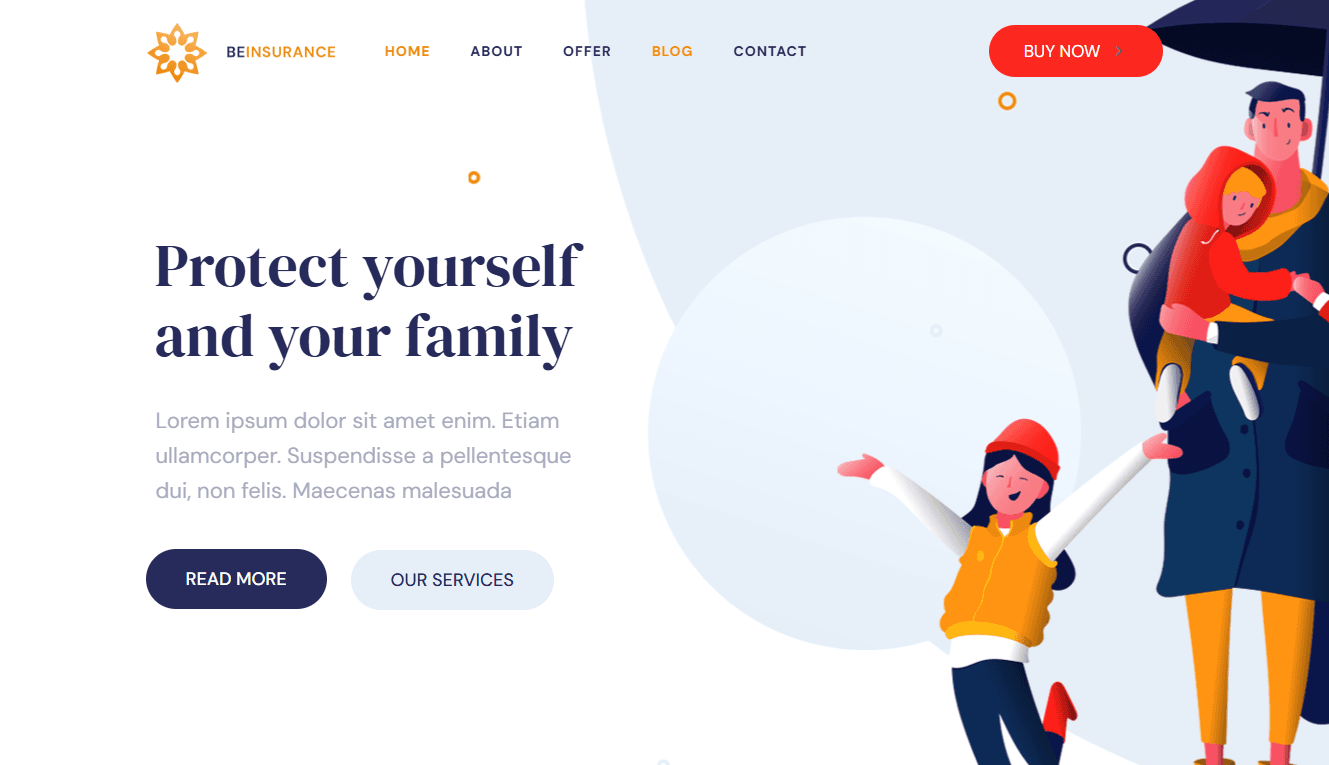 Screenshot 1 - Siti Web per Agenzie Assicurative