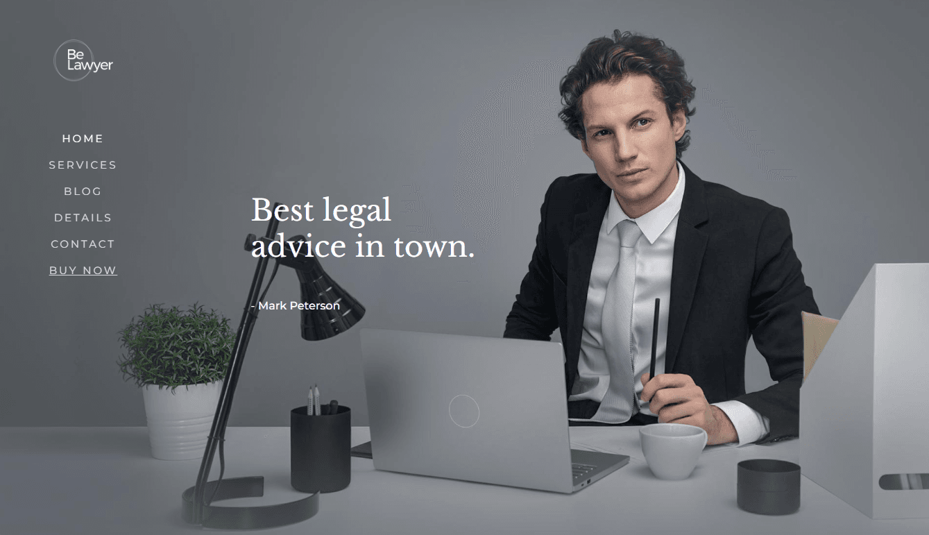 Screenshot 1 - Siti Web per Avvocati