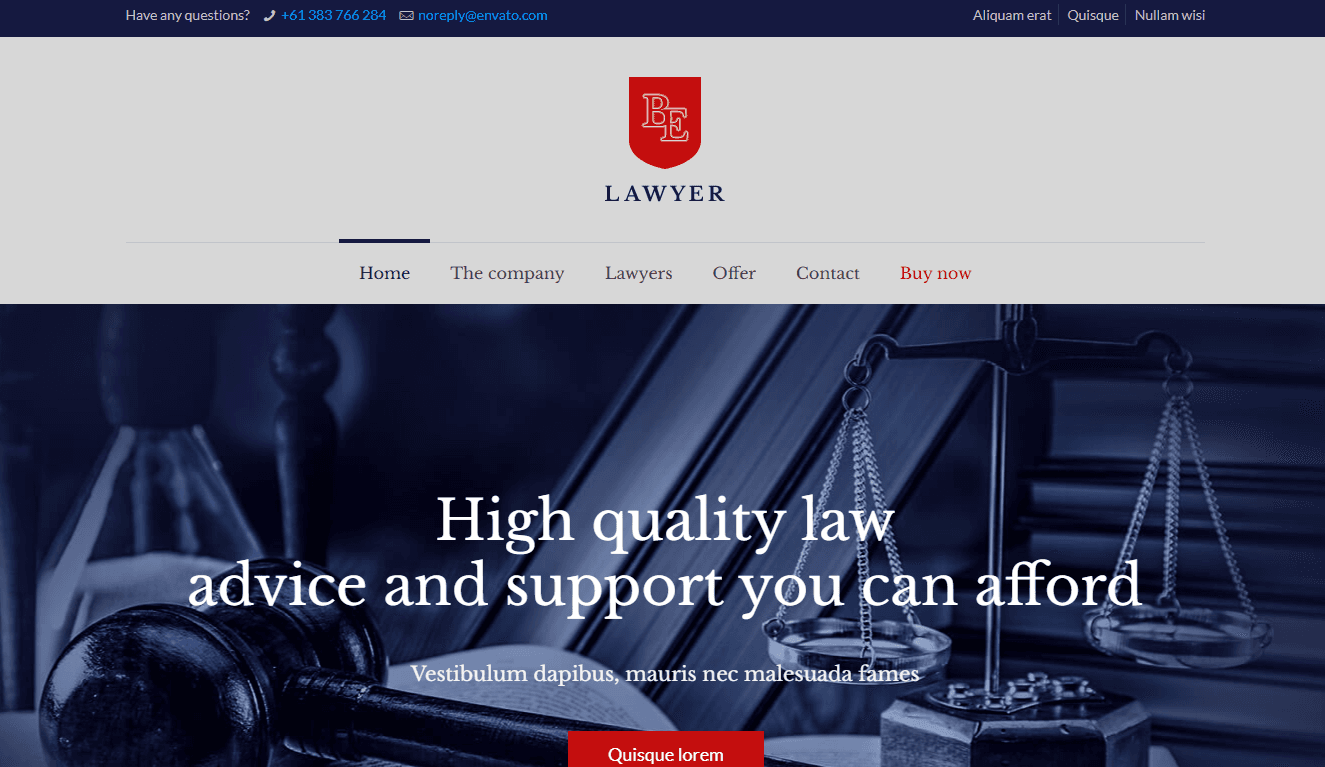 Screenshot 4 - Siti Web per Avvocati