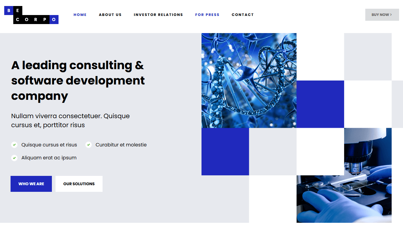 Screenshot 1 - Siti Web Aziendali