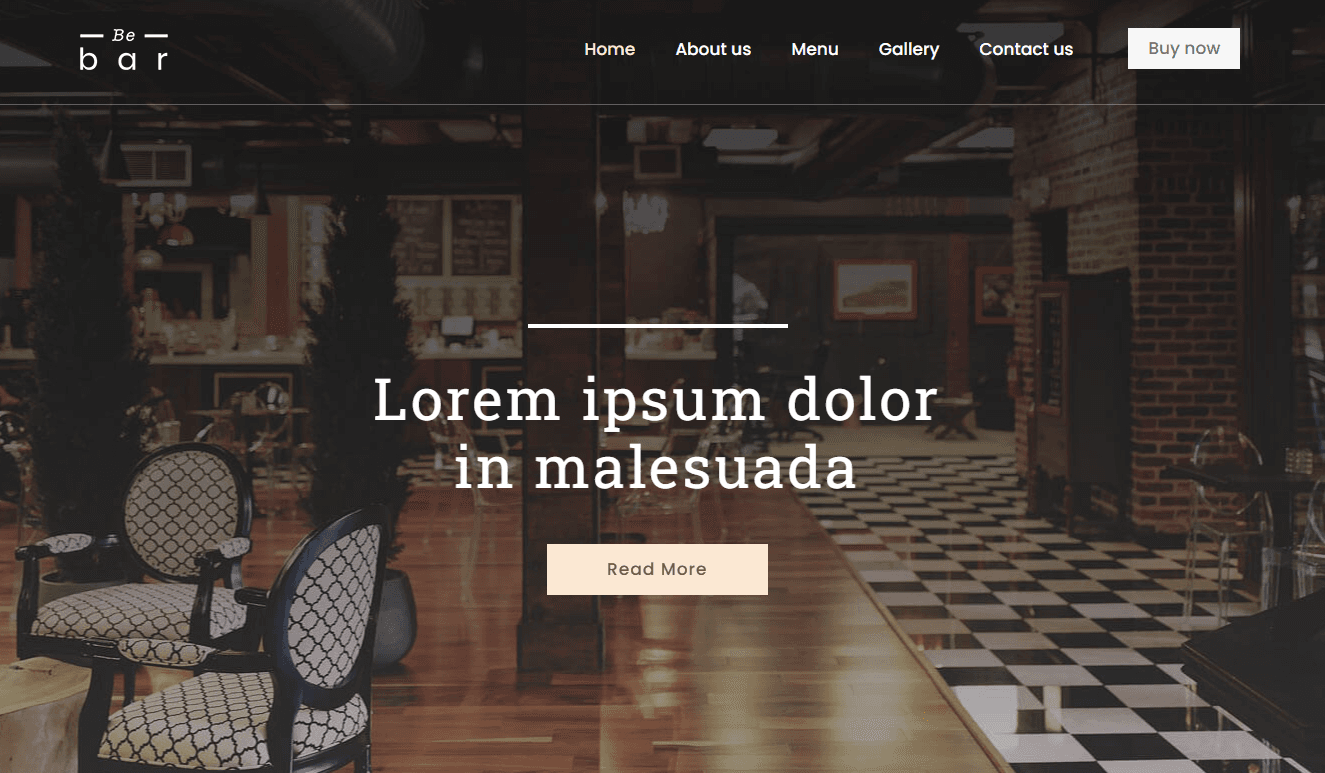 Screenshot 2 - Siti Web per Bar e Caffetterie