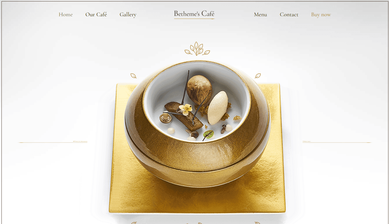 Screenshot 4 - Siti Web per Bar e Caffetterie