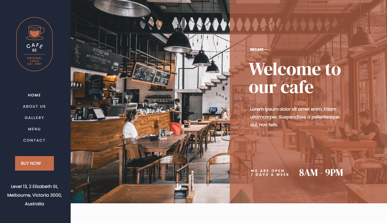 Screenshot 6 - Siti Web per Bar e Caffetterie