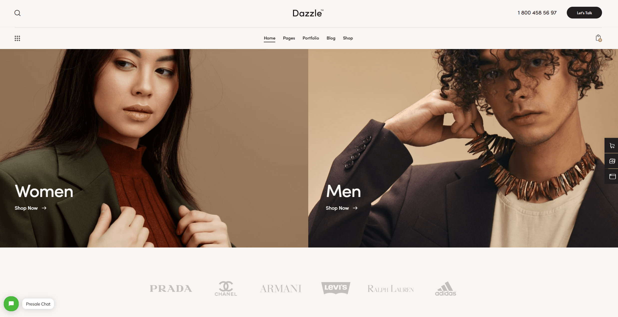 Screenshot 5 - Siti Web per Boutique