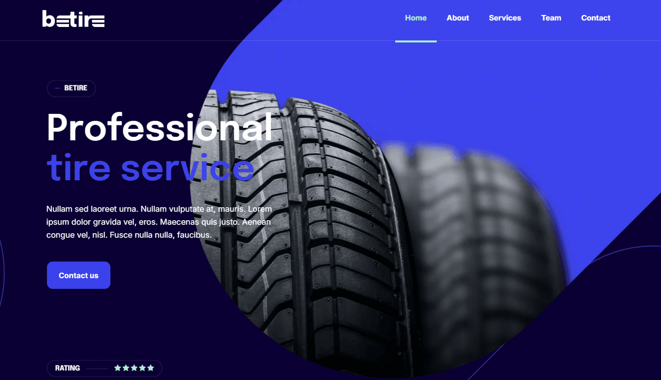 Screenshot 3 - Siti Web per Carrozzerie