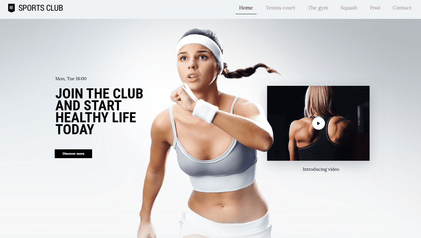 Screenshot 6 - Siti Web per Centri Sportivi