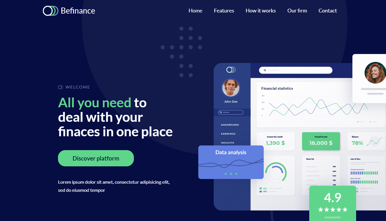 Screenshot 3 - Siti Web per Commercialisti