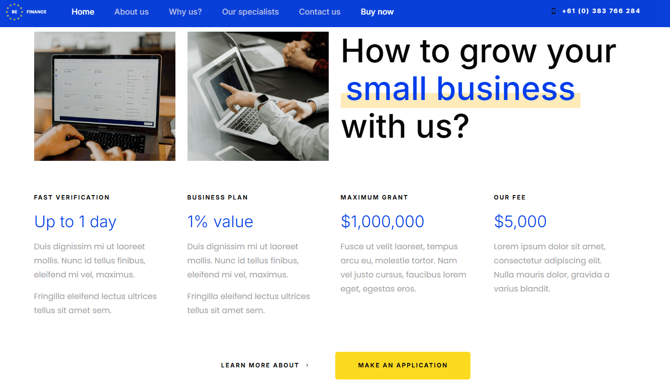 Screenshot 6 - Siti Web per Commercialisti