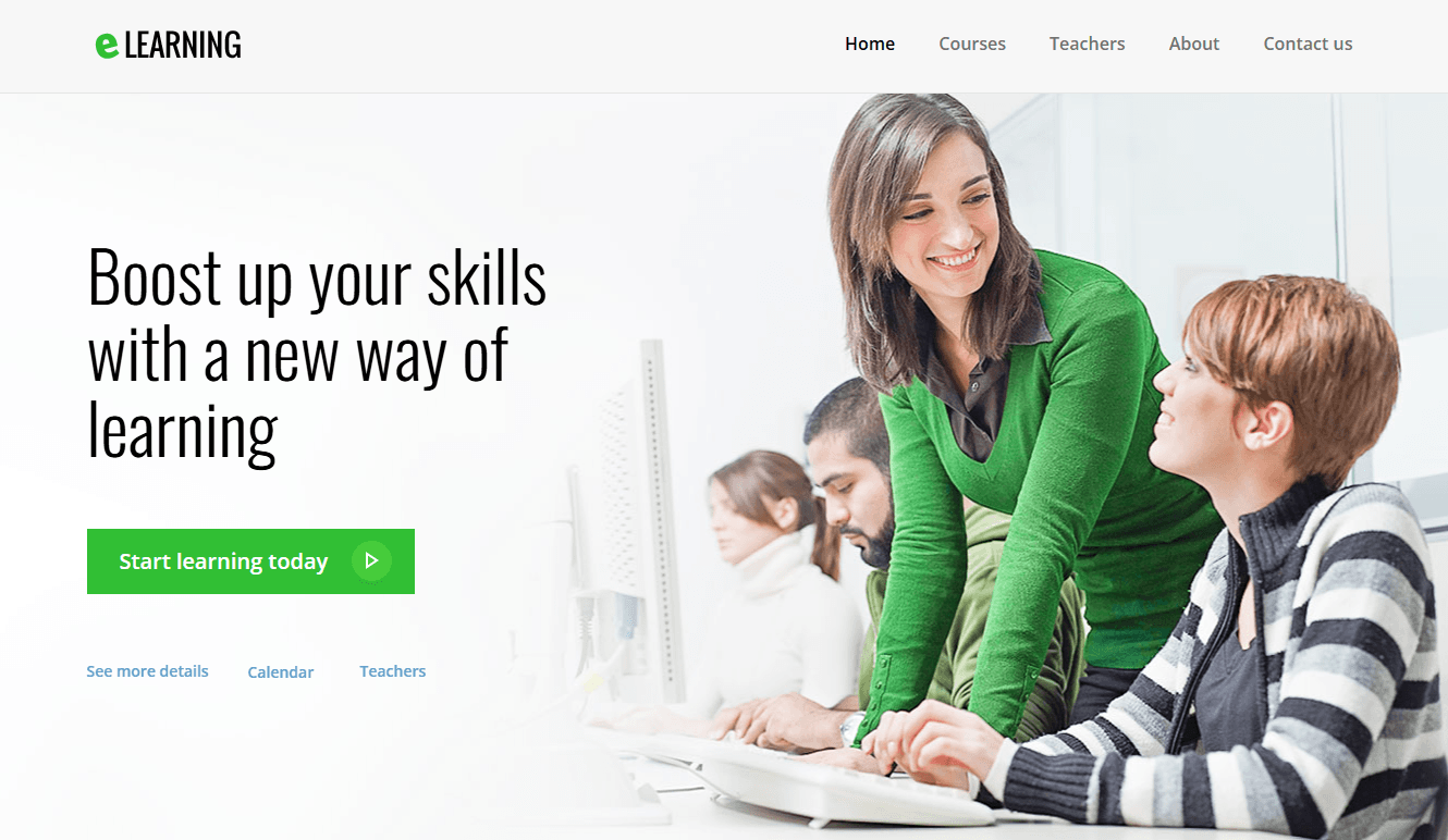 Screenshot 6 - Siti Web per Corsi di Formazione