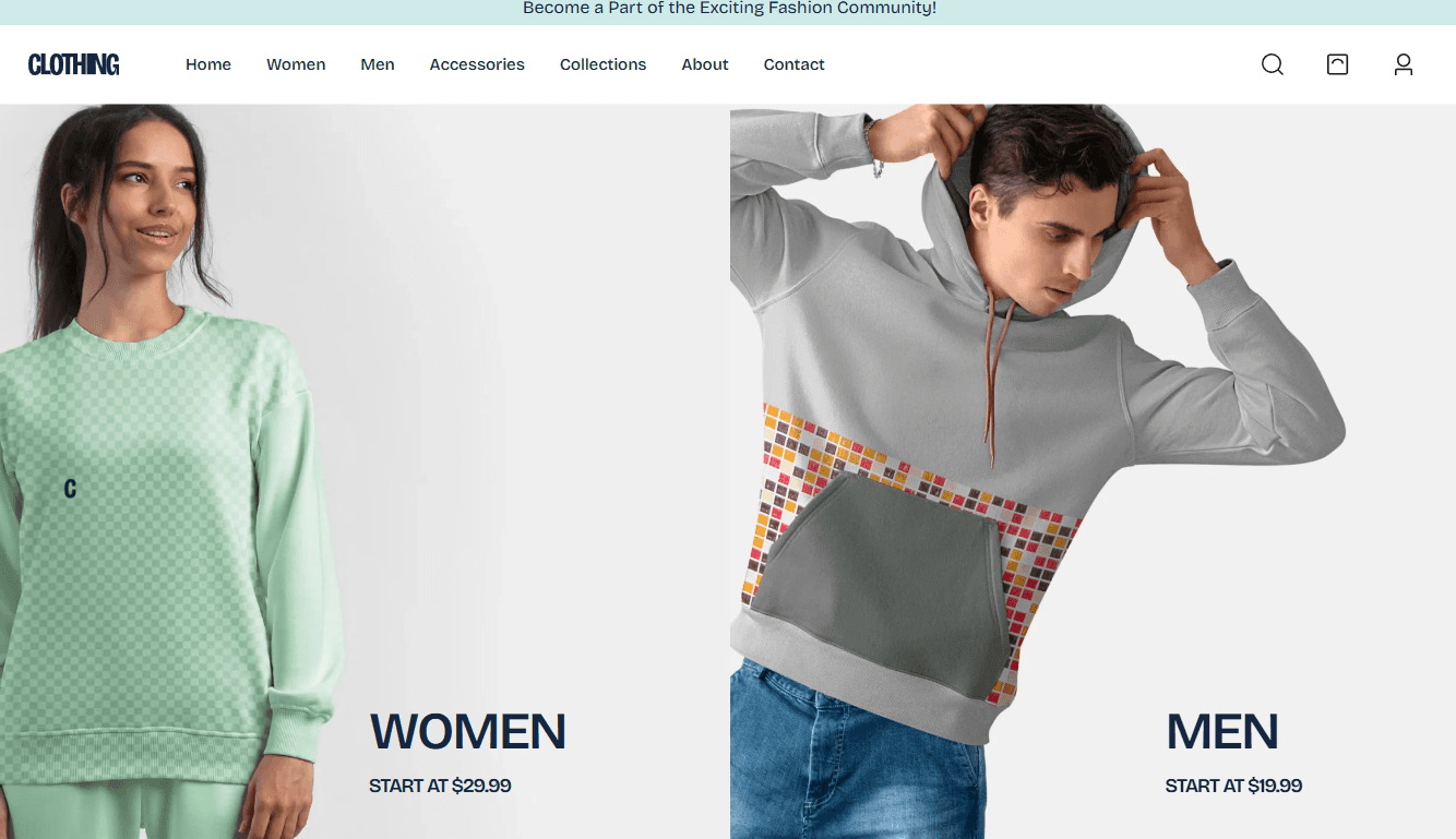 Screenshot 3 - E-commerce Generico