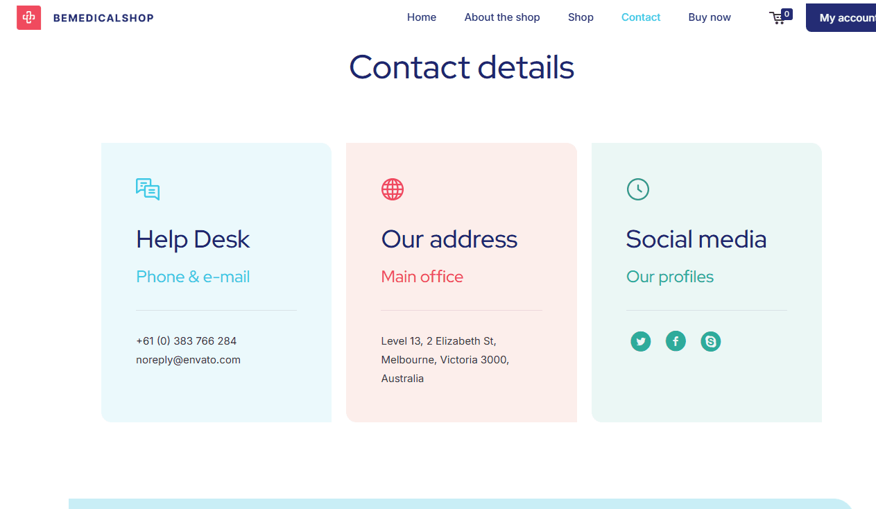 Screenshot 3 - Siti Web per Farmacie