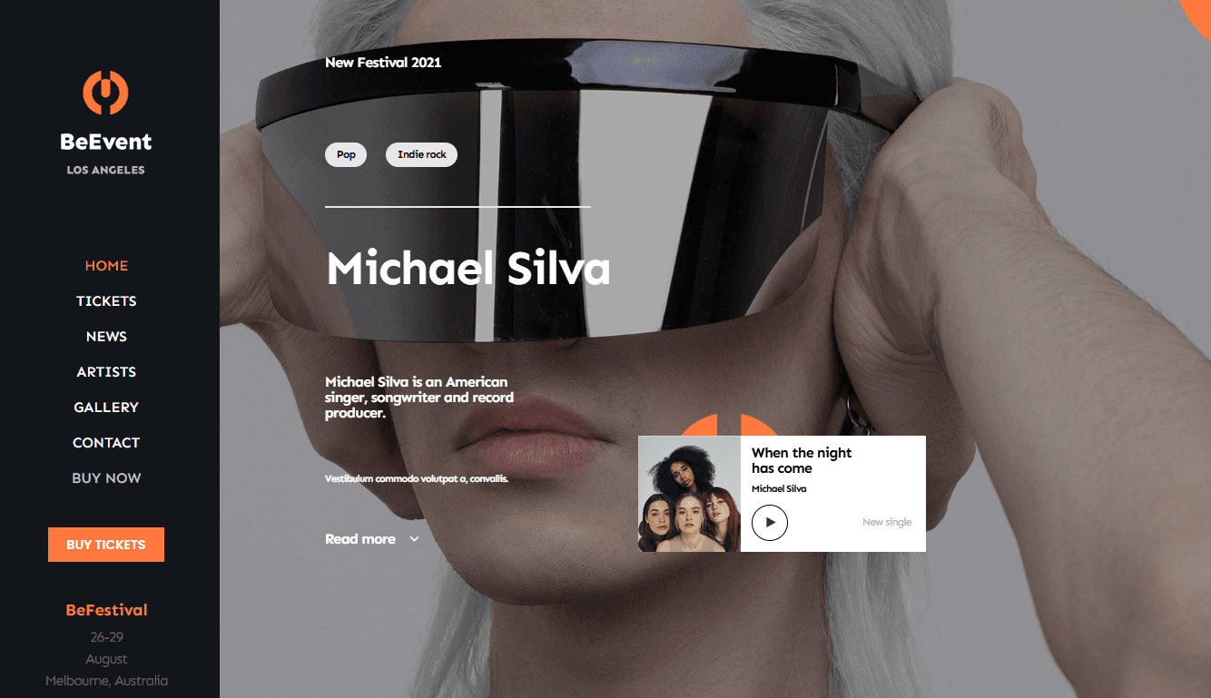 Screenshot 1 - Siti Web per Fondazioni