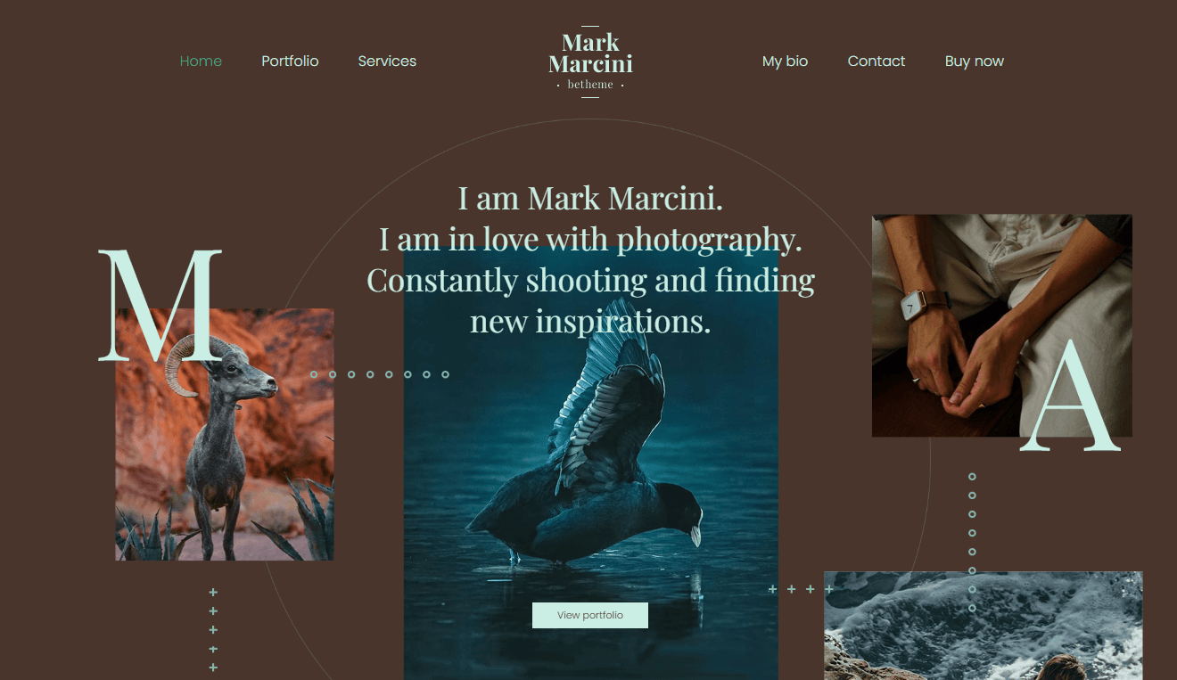 Screenshot 3 - Siti Web per Fotografi